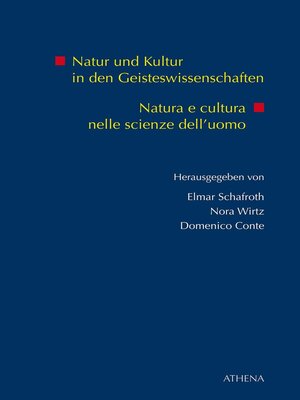 cover image of Natur und Kultur in den Geisteswissenschaften